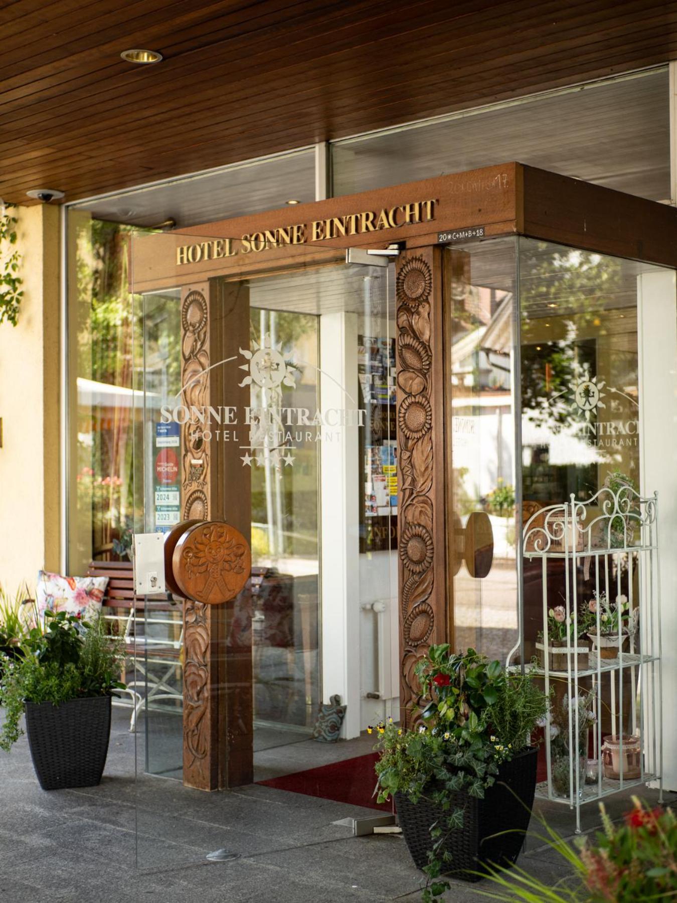 Hotel Sonne Eintracht Kg 阿绅 外观 照片