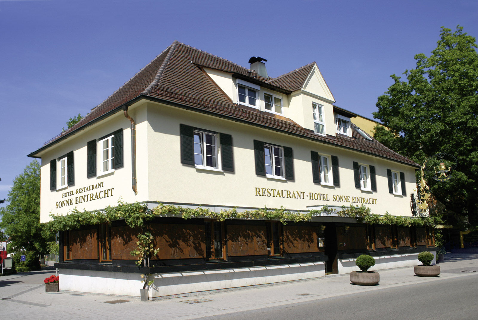 Hotel Sonne Eintracht Kg 阿绅 外观 照片